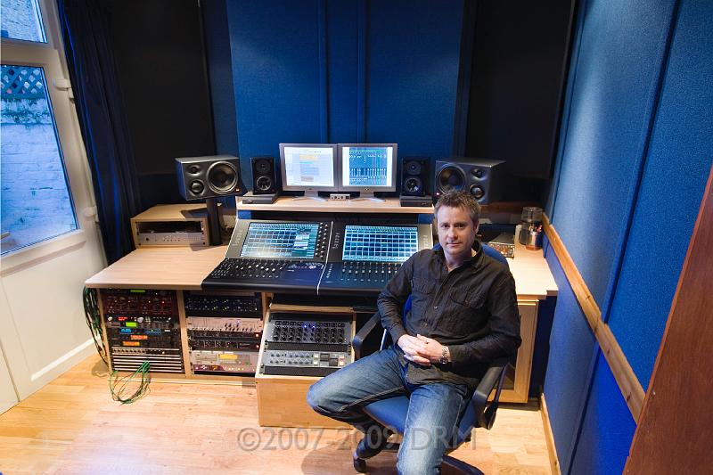 Studio 1.jpg - Recording Studio, North-east London, UK, February 2009