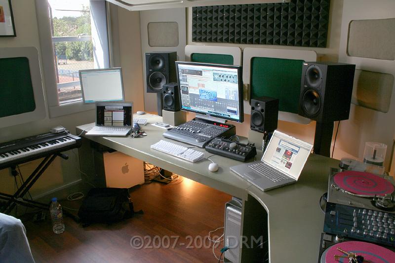 Studio.jpg - Recording Studio, North-east London, UK, July 2007